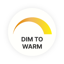 Dimbare Olucia GU10 LED lamp Antonie, 5W, dim to warm