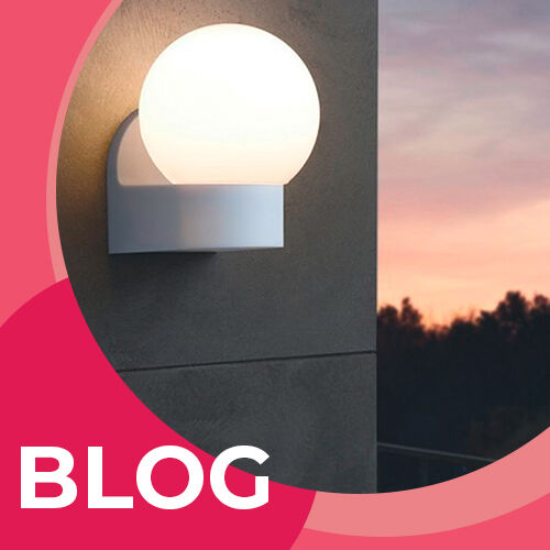 Installatie buitenlamp met bewegingsensor