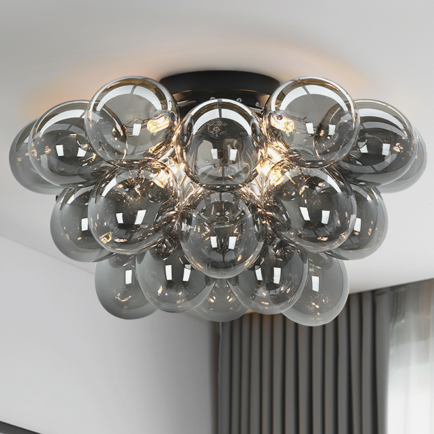 Design plafondlamp grijs, Cyril