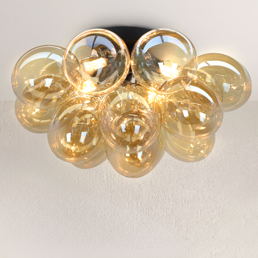 Design plafondlamp amber, Cyril