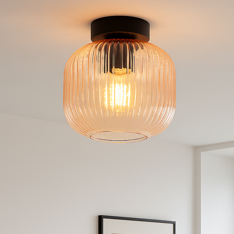 Design plafondlamp roze, Charlois