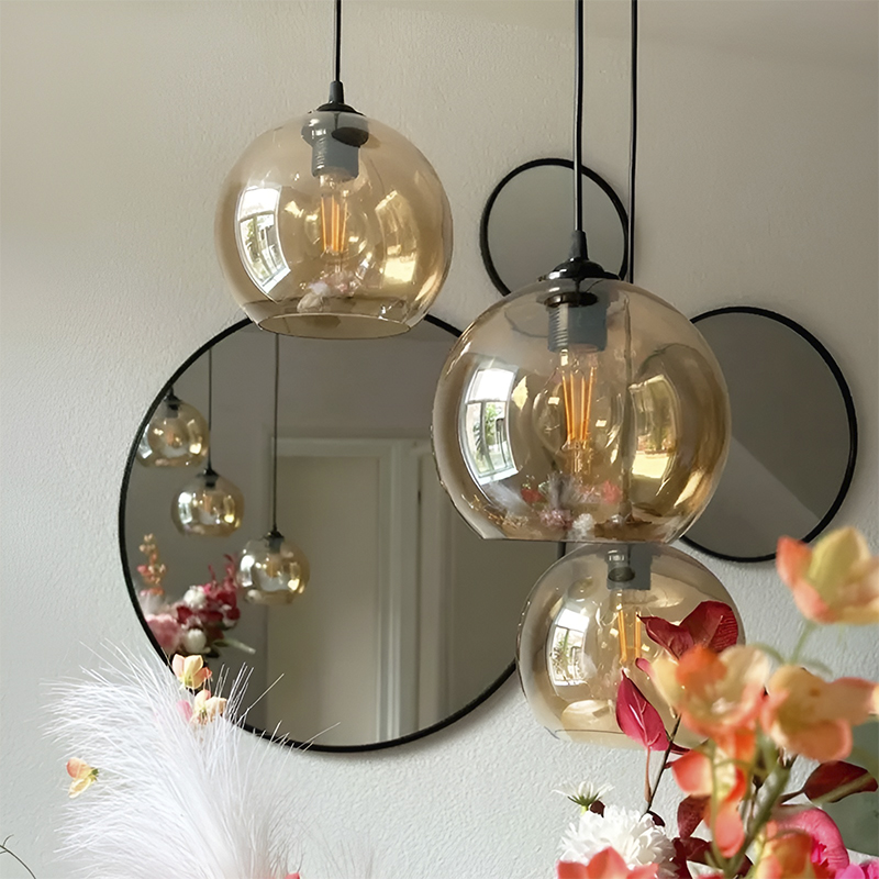 Design hanglamp amber, Giada