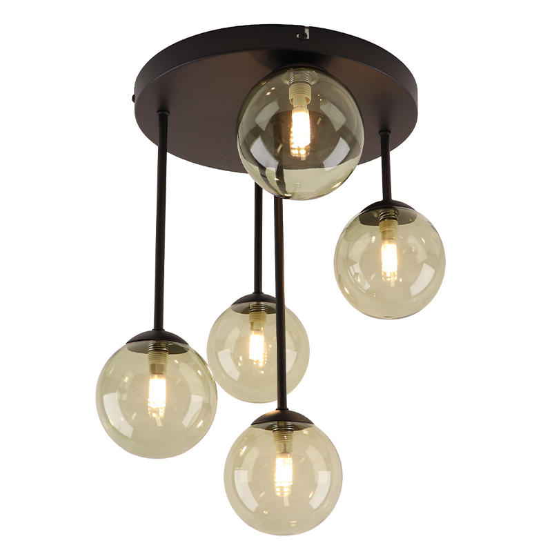 Design plafondlamp groen, Stacy