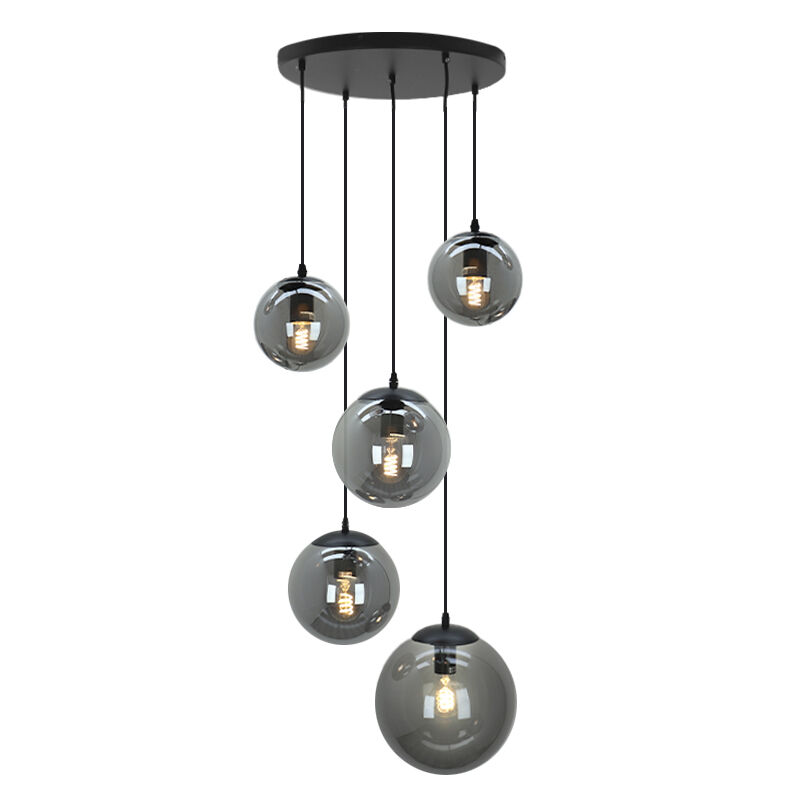 Design hanglamp zwart, Dolf