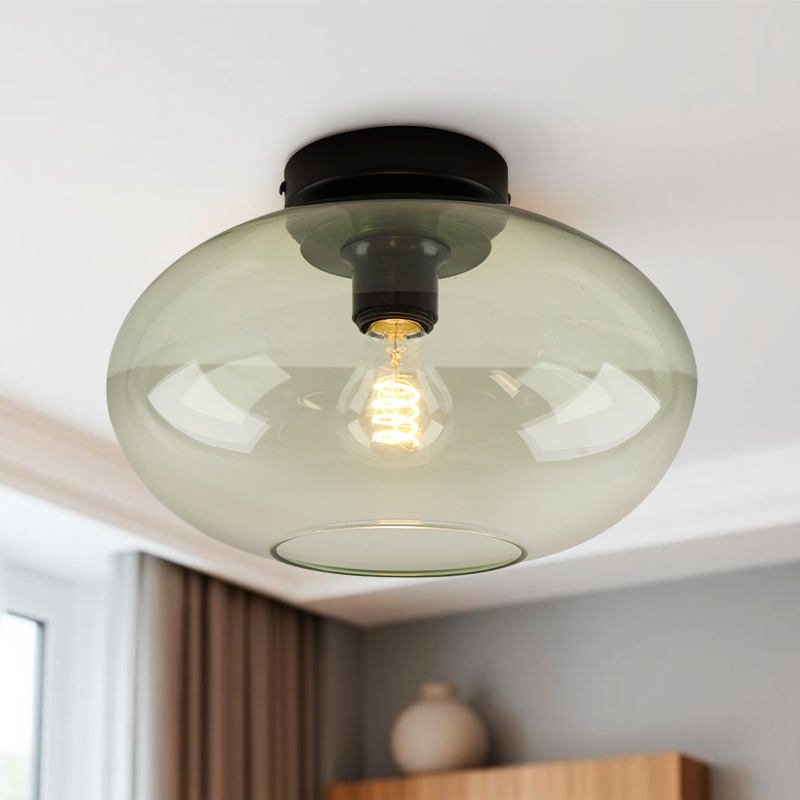 Design plafondlamp groen, Luca