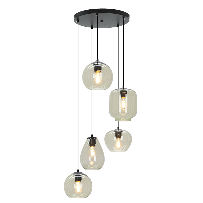 Moderne hanglamp groen, Caia