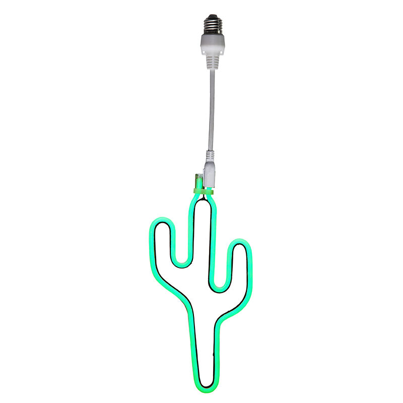E27 neon cactus voor prikkabels