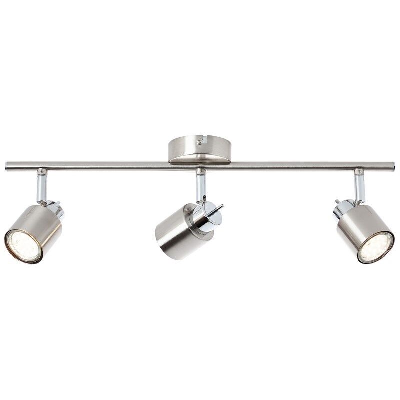 Moderne plafondlamp Fenne, Nikkel, Chroom