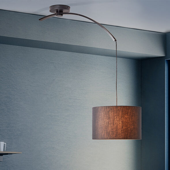 Moderne hanglamp Bernice, Metaal