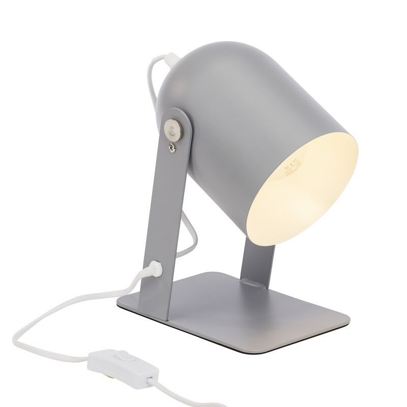 Moderne tafellamp Arlette, Grijs