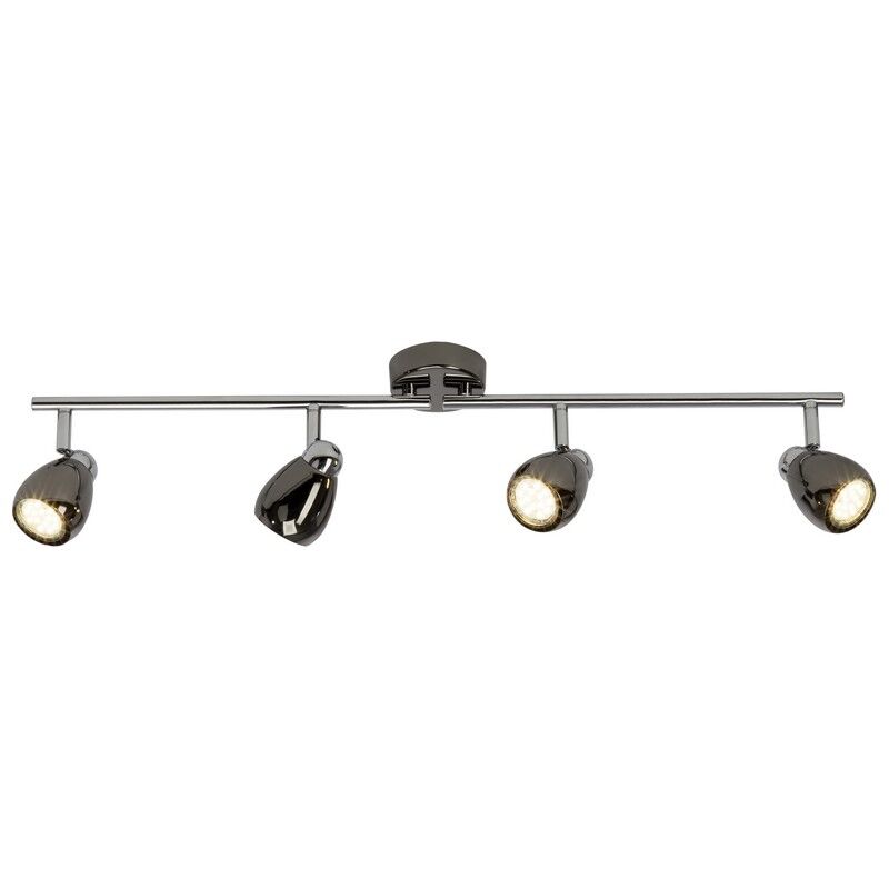 Metalen plafondlamp zwart, Khadra, 3W, 3000K LED