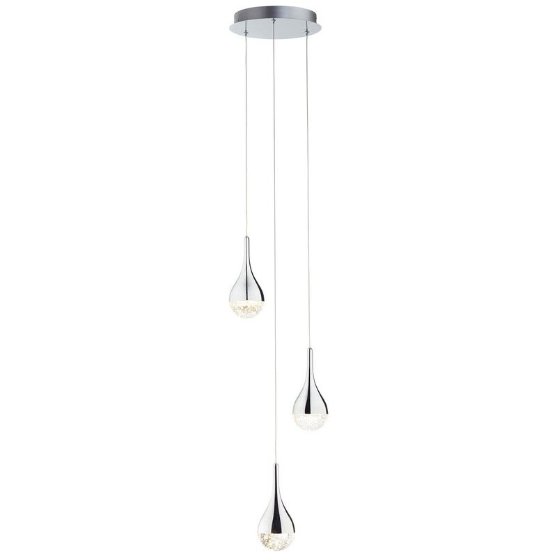 Klassieke hanglamp Emma, Chroom