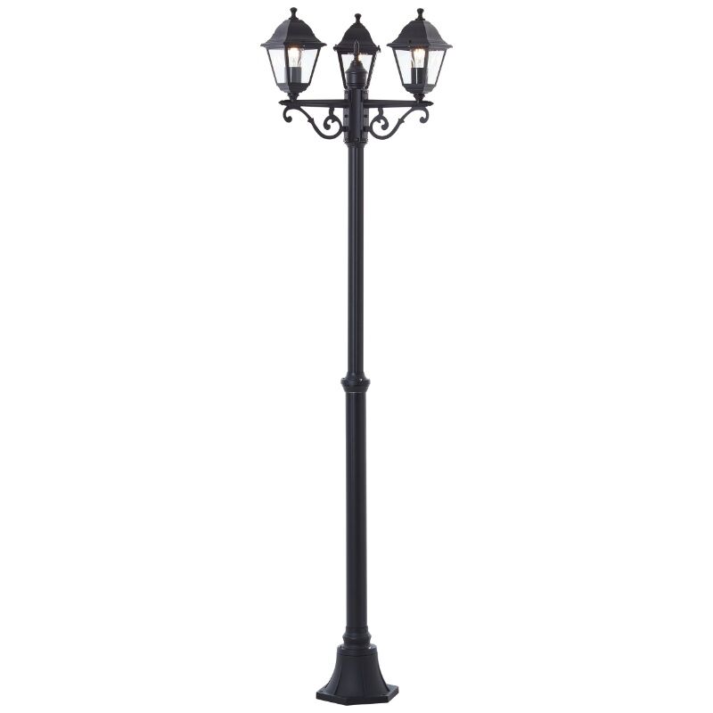 Klassieke buitenlamp zwart, Kalle, IP44