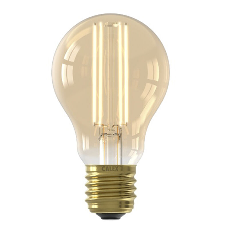 Dimbare Calex E27 LED filament lamp amber, 4,5W, 2100K