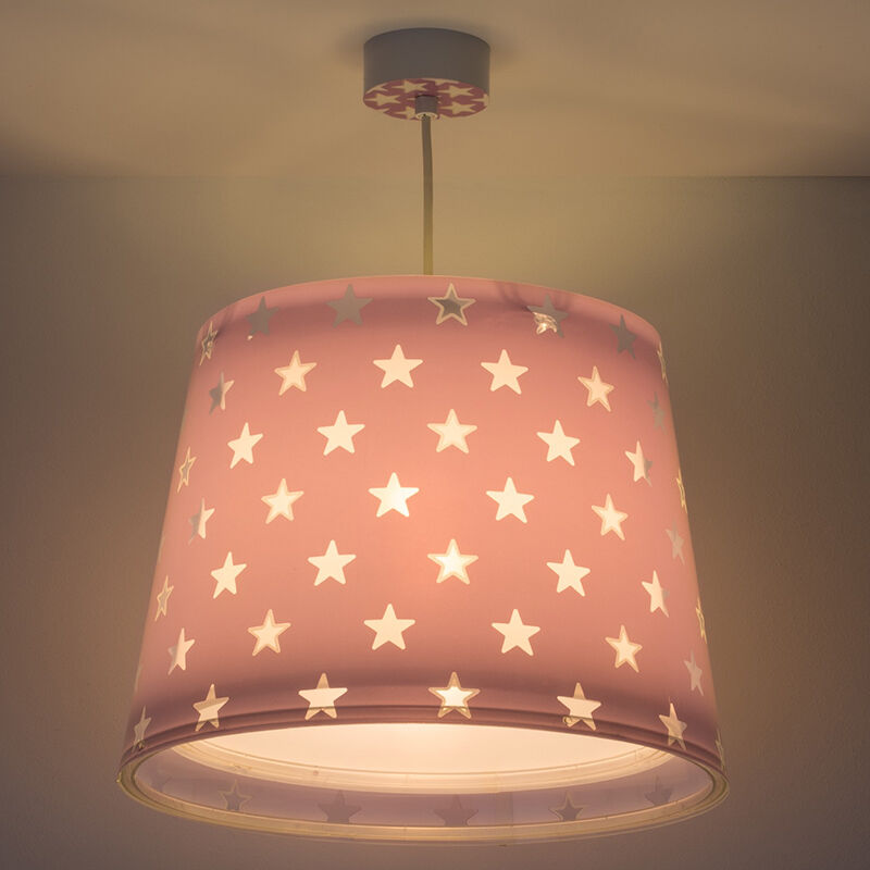 Paarse sterren hanglamp