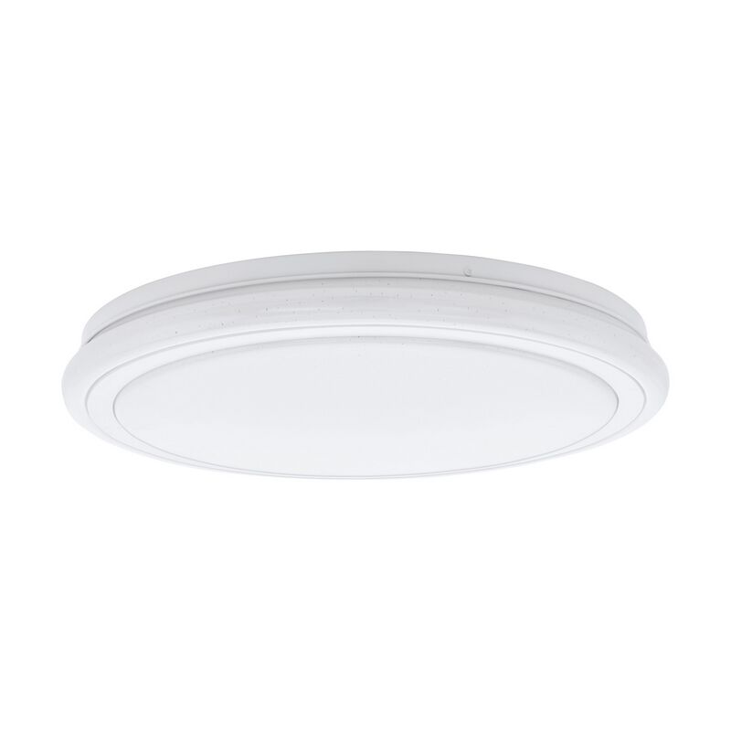 Witte plafonniere Elseline, staal, met verstelbare lichtkleur