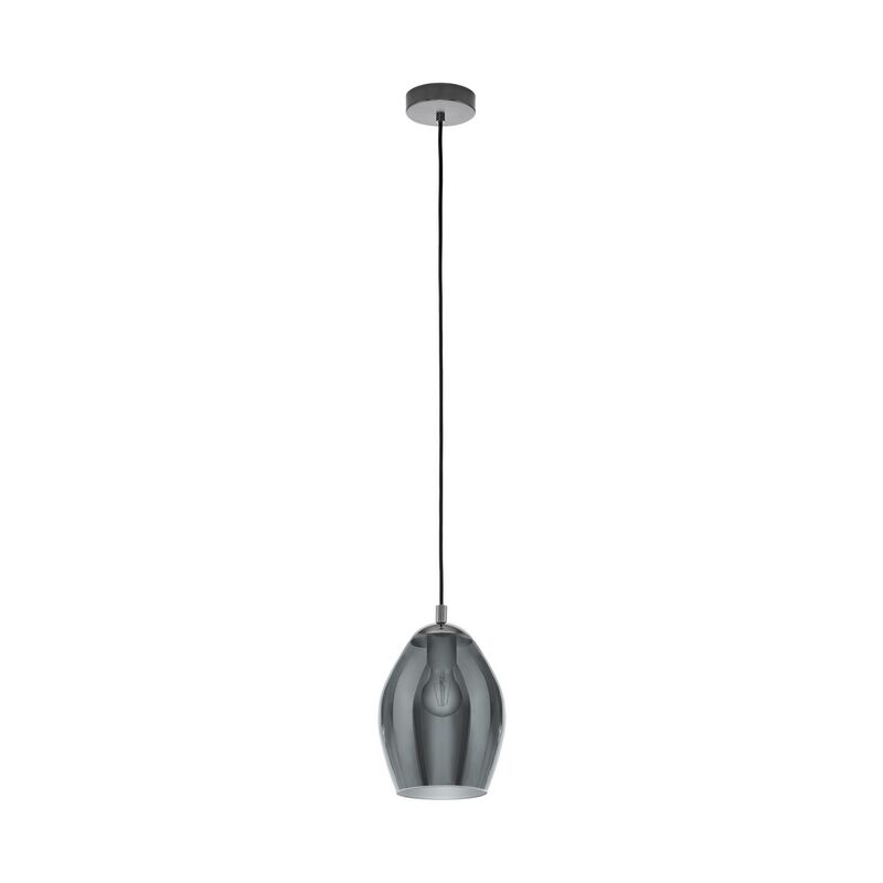 Design hanglamp rookglas, Nikky
