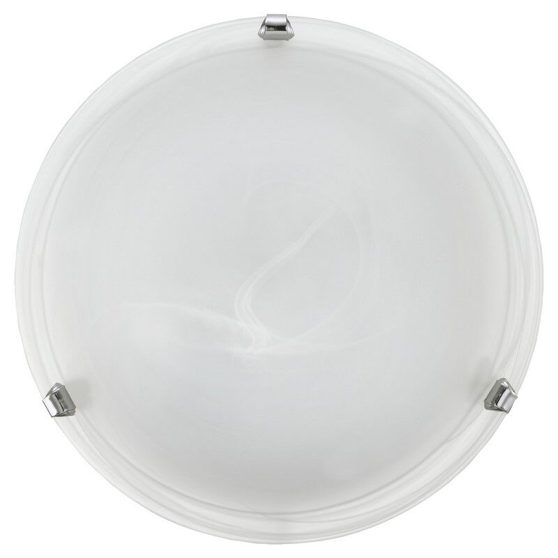 Chromen plafonnière glas, Alcor