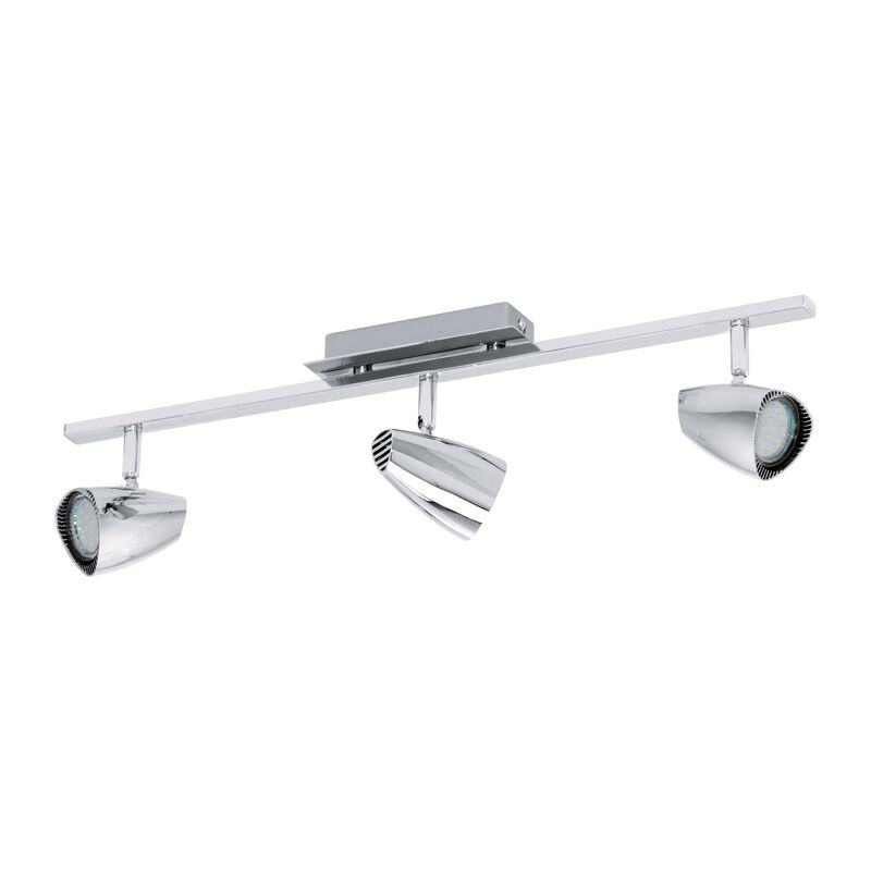 Chromen design plafondspot, Akke, staal