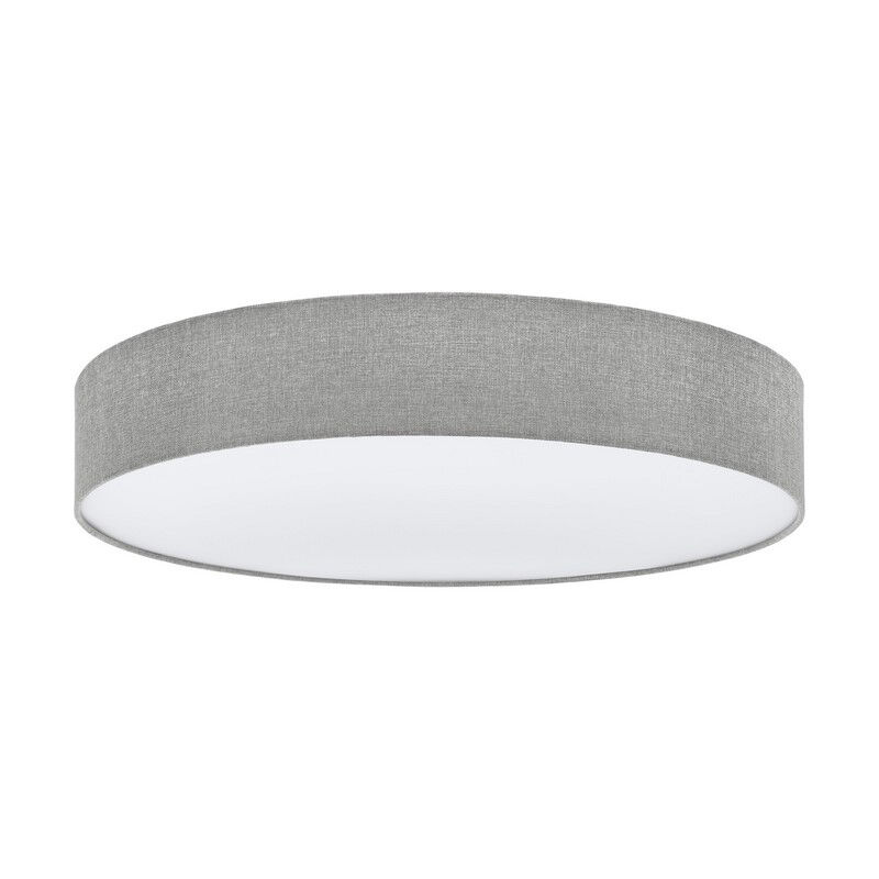 Grijze moderne plafondlamp metaal, Abano