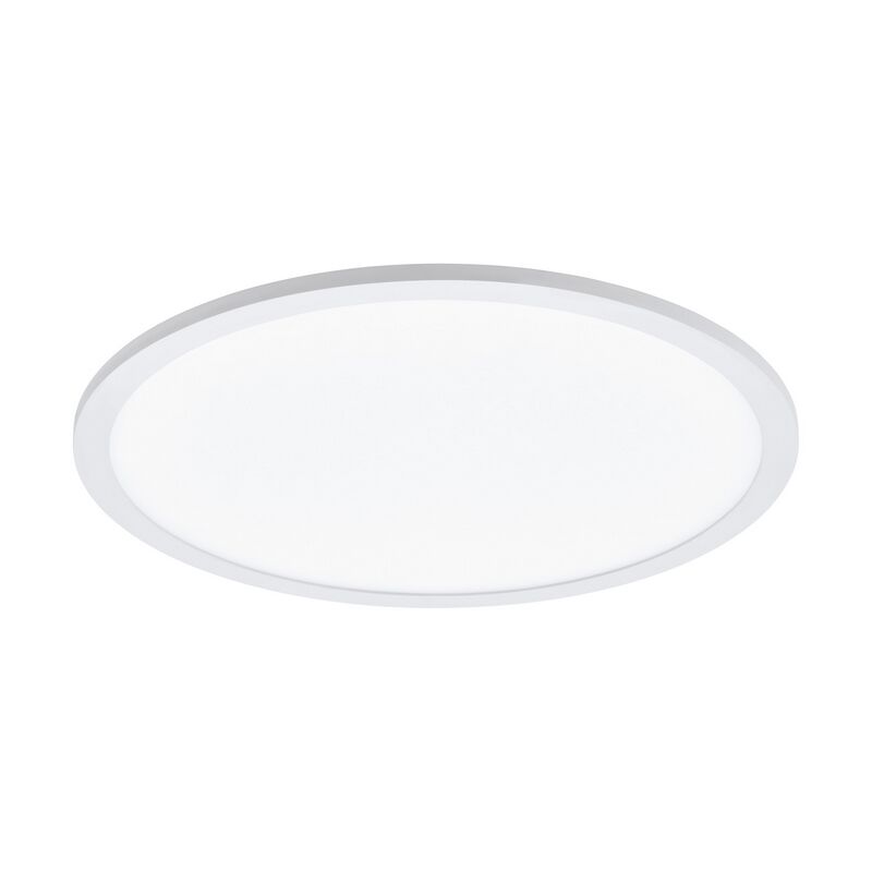 Witte plafonniere Ericus, aluminium, met verstelbare lichtkleur