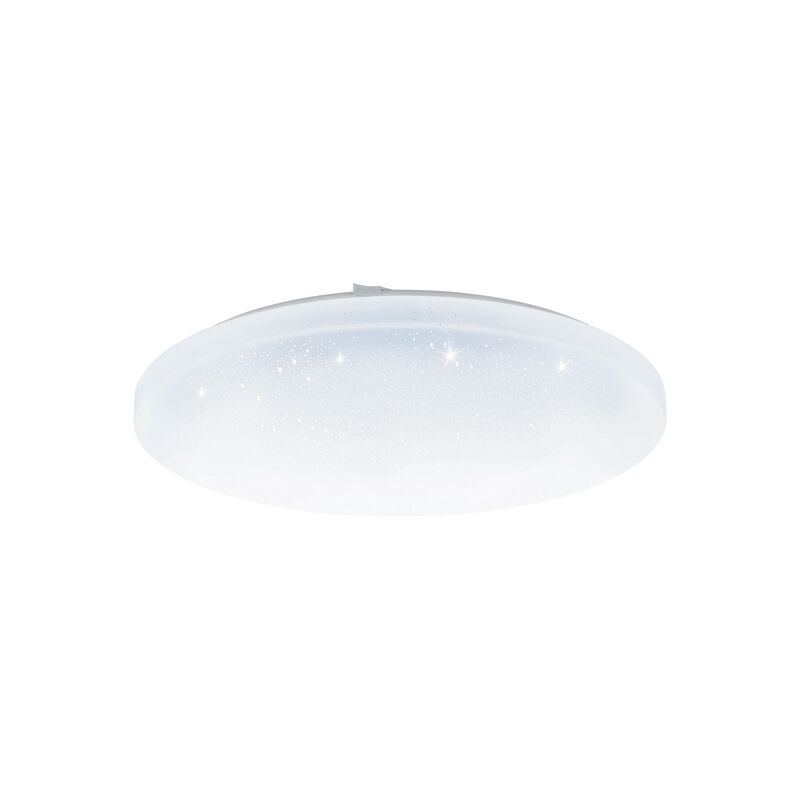 Witte plafonniere Eloise, staal, met verstelbare lichtkleur