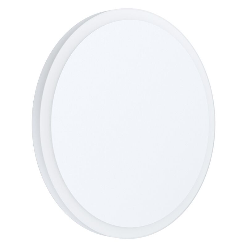 Witte plafonnière staal, Evalien, 8W, 3000K LED