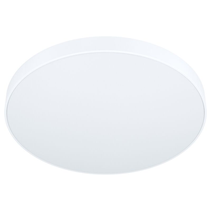 Witte opbouwspot Zippora, staal, met verstelbare lichtkleur