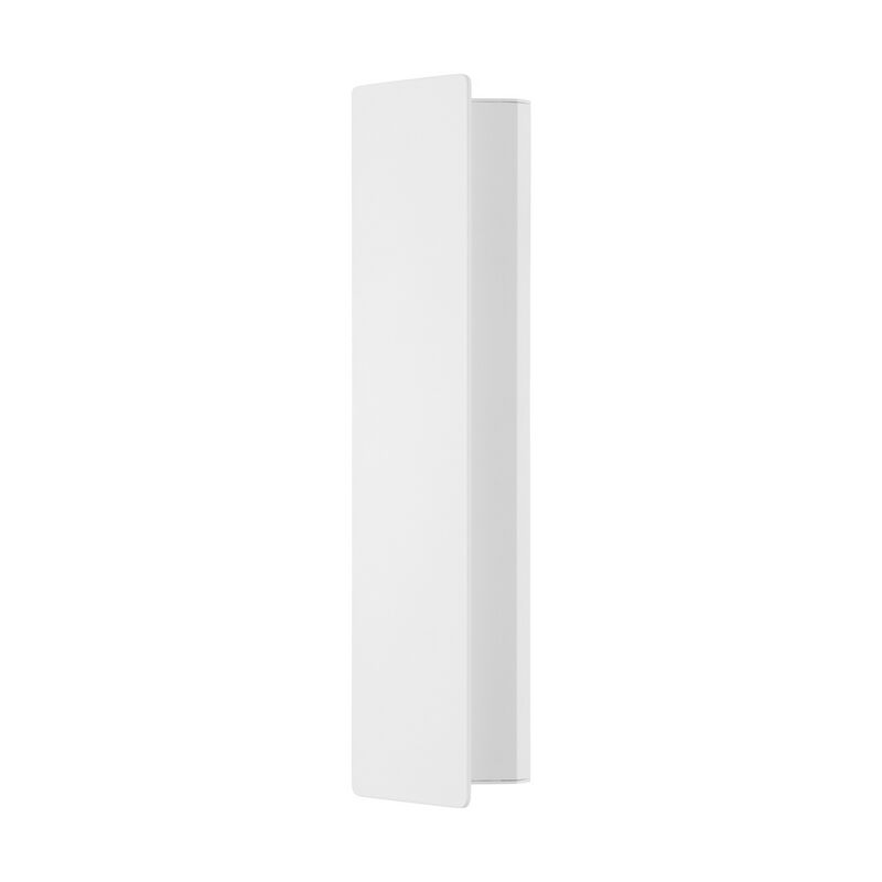 Witte moderne wandlamp, Zion, aluminium, 12w 3000K (warm wit) LED