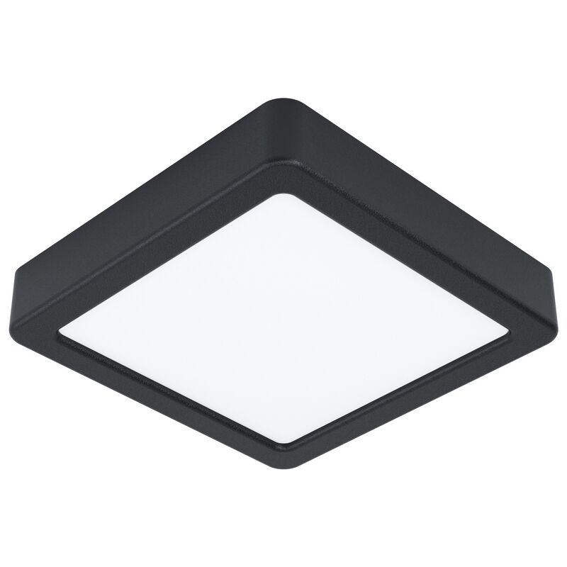 Zwarte plafondlamp Pascale, staal, 10w 4000K (wit) LED