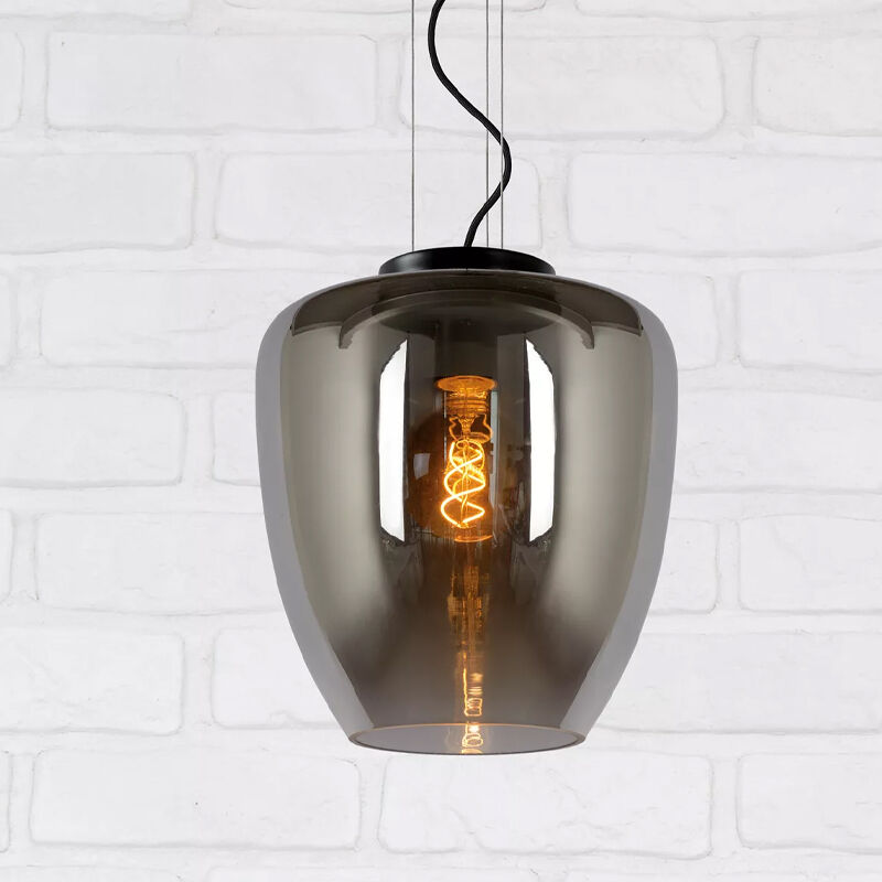 Moderne hanglamp Florien, Zwart