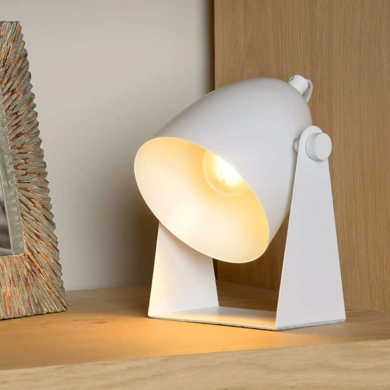 Witte tafellamp Chago