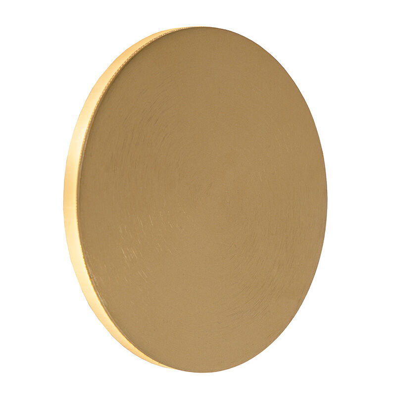 Gouden moderne wandlamp, Eklyps Led, aluminium
