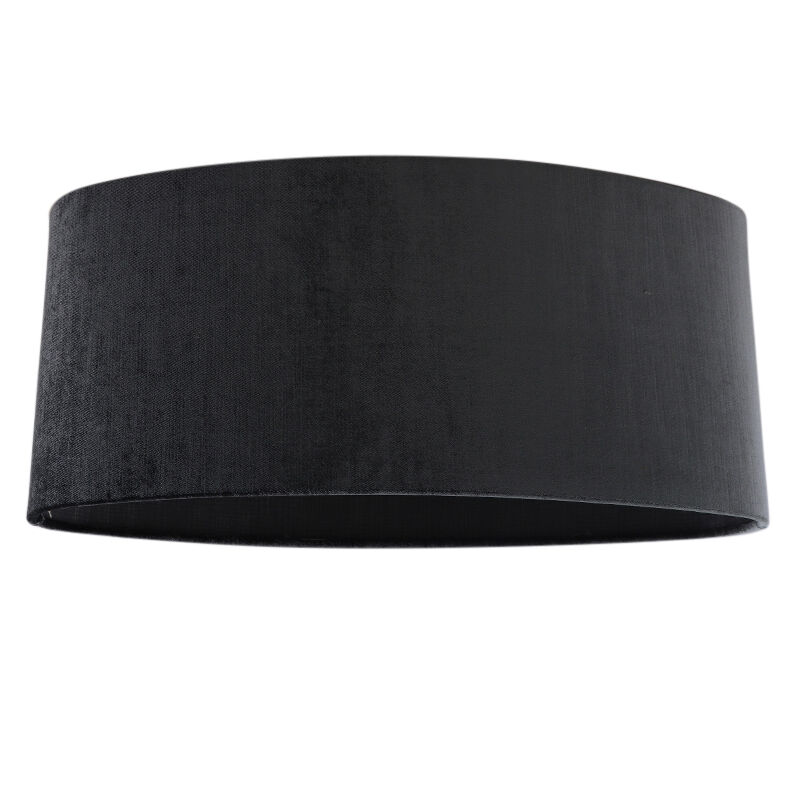 50 cm ovale velours antraciete lampenkap, Rody