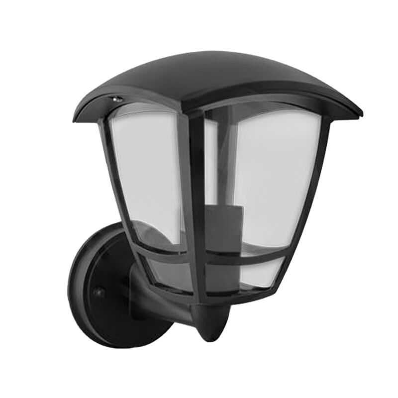 Zwarte buitenlamp klassiek, Sven, IP44