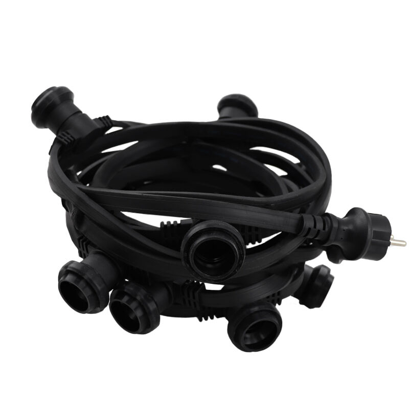 40m prikkabel, 40 fittingen