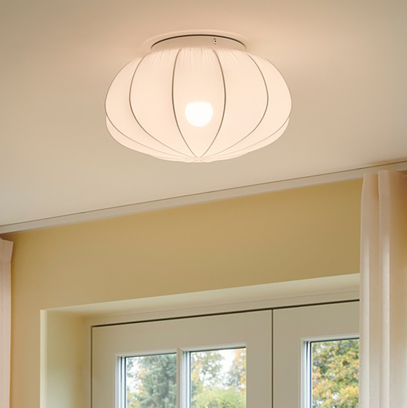 Witte plafondlamp modern, Aeron