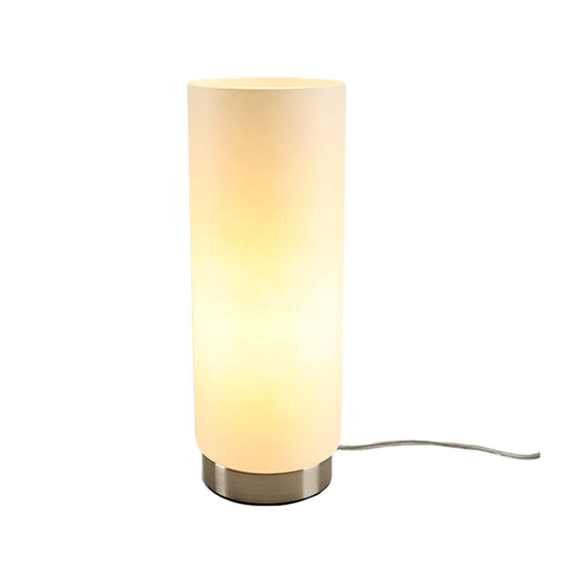 Design tafellamp chroom, Hatice, met schakelaar