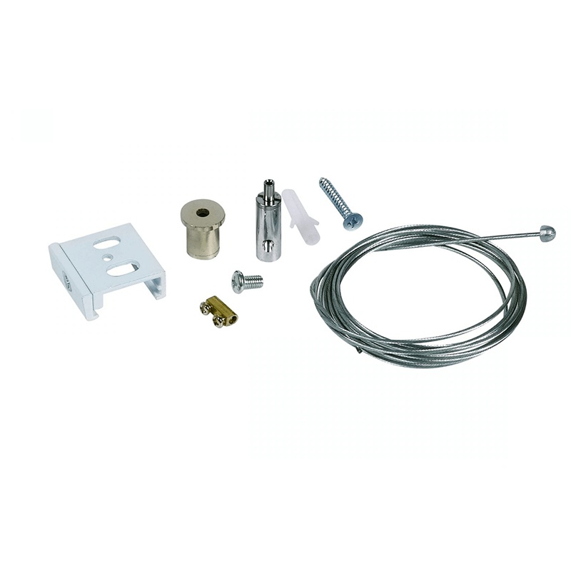 Pendelset voor 3-fase railverlichting, 3 meter, wit, Pro