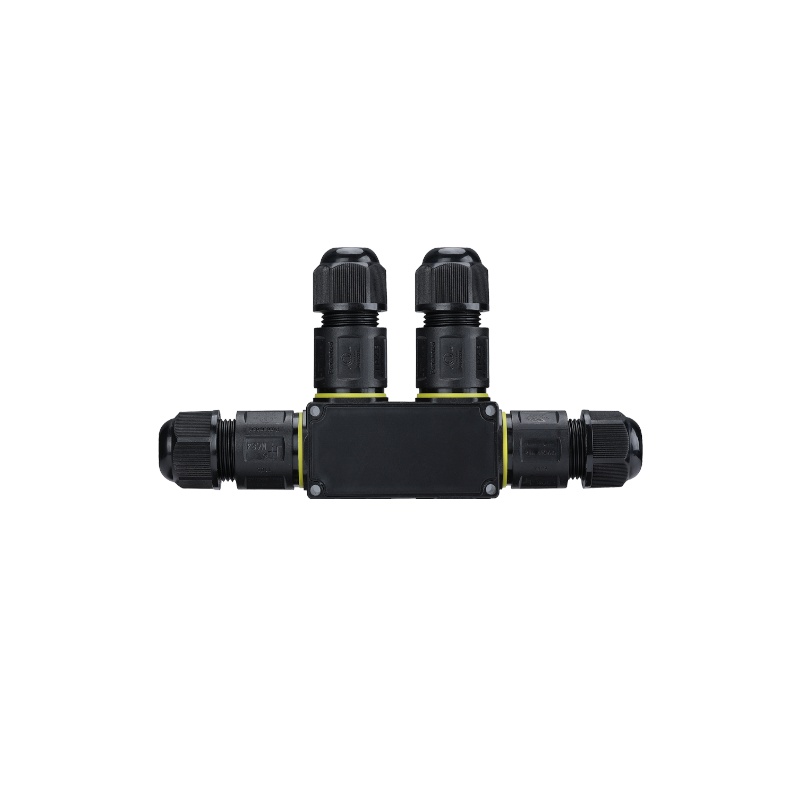 3 pin 4-weg connector, IP68