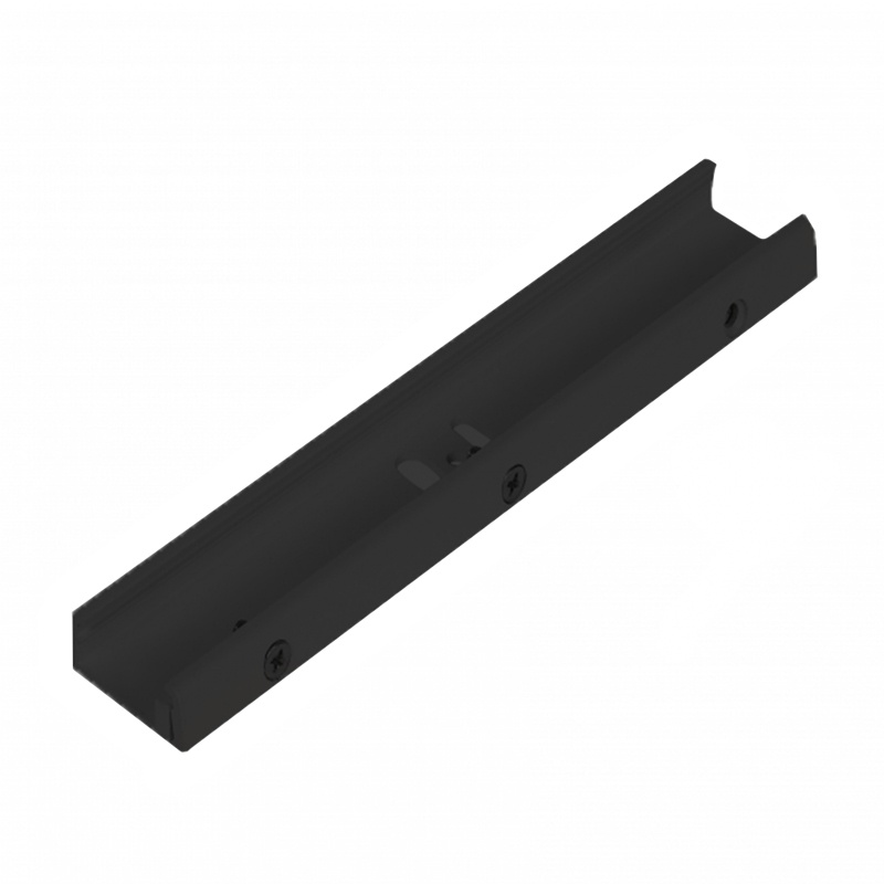 Ophangsysteem voor 3-fase railverlichting, 18 cm, zwart, Pro