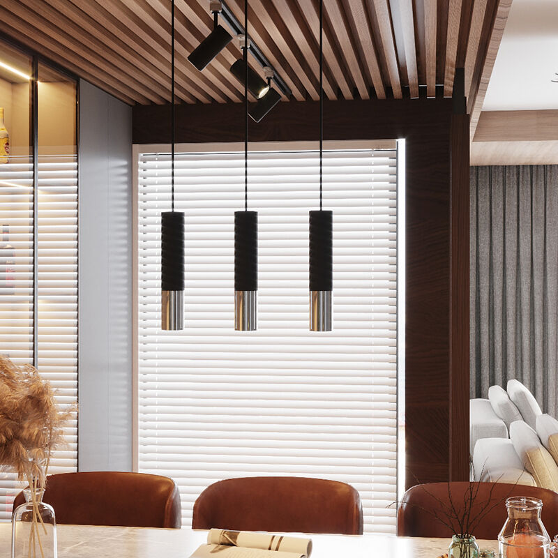 Moderne hanglamp Hediye, chroom, aluminium, 3L