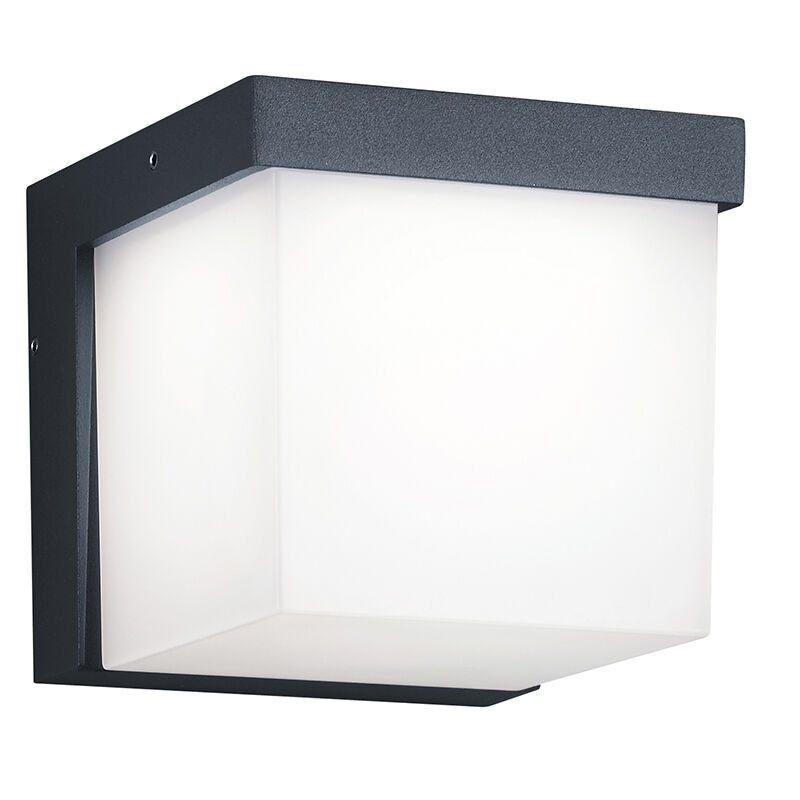 Antraciete buitenlamp aluminium, Faro, 3,5W, 3000K LED, IP54