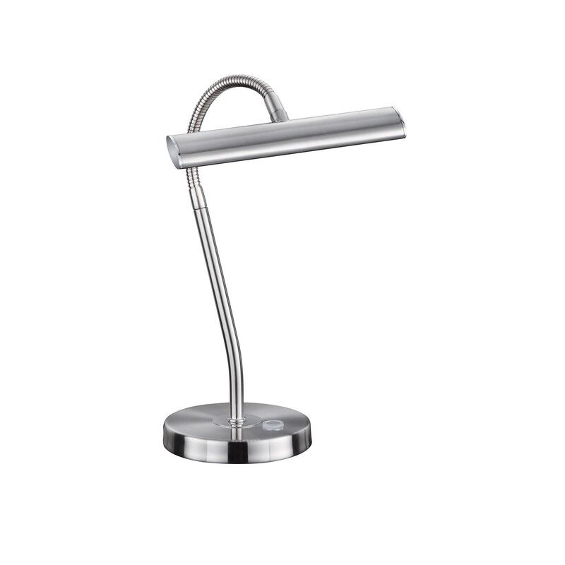 Nikkelen tafellamp modern, Eliza, 4W, 3000K LED, met schakelaar
