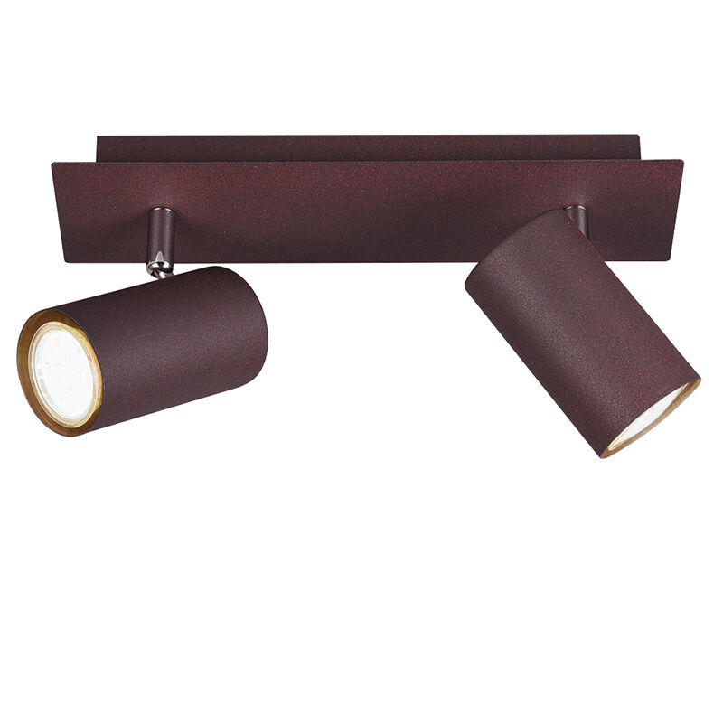 Roestkleurige plafondspot modern, Kaso