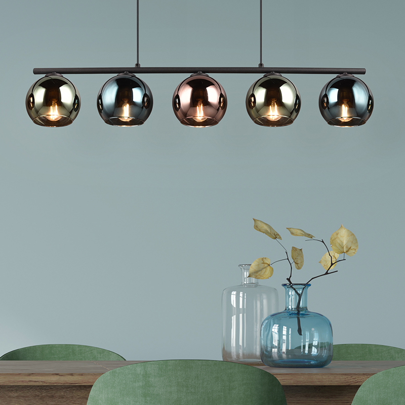 Veelkleurige hanglamp design, Glenda