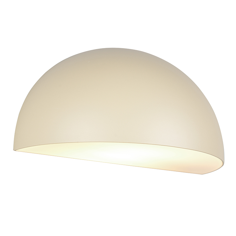 Beige buitenlamp modern, Maaike, IP44