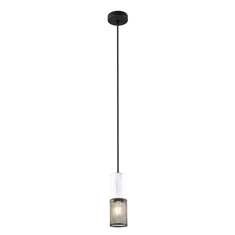 Zwarte hanglamp vintage, Marjet