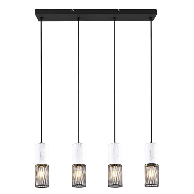 Zwarte hanglamp vintage, Marjet