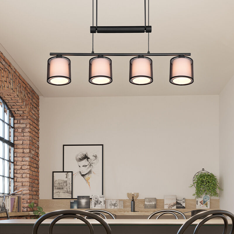 Antraciete hanglamp modern, Mirle